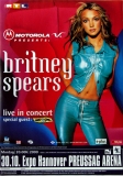 SPEARS, BRITNEY - 2000 - Live In Concert Tour - Poster - Hannover