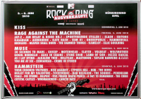 ROCK AM RING - 2010 - Rammstein - Kiss - Muse - Motrhead - Poster