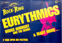 ROCK AM RING - 1987 - Plakat - In Concert - Eurythmics - Bruce Hornsby - Poster