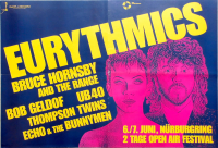 ROCK AM RING - 1987 - Plakat - Concert - Eurythmics - Thompson Twins - Poster