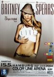 SPEARS, BRITNEY - 2004 - Live In Concert - Onyx Hotel Tour - Poster - Hamburg