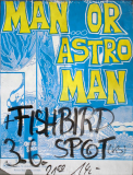 MAN OR ASTRO MAN - 1996 - Pakat - Concert - Experiment Zero Tour - Poster
