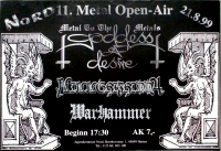 METAL OPEN AIR - 1999 - Goddess of Desire - Warhammer - Poster - Herten
