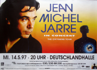JARRE, JEAN MICHEL - 1997 - Plakat - In Concert - Oxygene Tour - Poster - Berlin