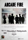 ARCADE FIRE - 2010 - In Concert - The Scrubs Tour - Poster - Dsseldorf