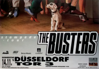 BUSTERS, THE - 1996 - Live In Concert - Stompede Tour - Poster - Dsseldorf