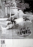 SETZER, BRIAN - STRAY CATS - 1999 - Plakat - Concert - Live it Up Tour - Poster
