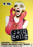 SELIG - 1995 - Plakat - In Concert - Hier Tour - Poster - Kln