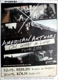 AMERICAN AUTHORS - 2014 - Plakat - In Concert - Oh what a Life Tour - Poster