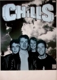 CHILLS, THE - 1987 - Plakat - In Concert - Brave Words Tour - Poster