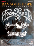 MOONSORROW - 2007 - Swallow the Sun - Ravaged Hope Tour - Poster - Essen