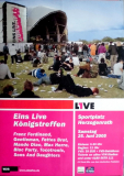 EINS LIVE - 2005 - Mando Diao - Bloc Party - Franz Ferdinand - Poster - Herzogenrath