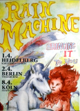 RAIN MACHINE - 2009 - Plakat - Jazz Rock - In Concert Tour - Poster