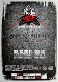CHA ROCKY - 2011 - Plakat - Welle Erdball - Stahlmann - Poster - Neuss