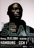 SEAL - ADAMSKI - 2004 - Plakat - Live In Concert Tour - Poster - Hamburg