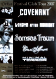 ORKUS - 2007 - Concert - Covenant - London After Midnight - Tour - Poster