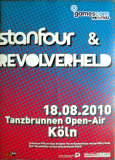 GAMES COM - 2010 - Concert - Stanfour - Revolverheld - Tour - Poster - Kln