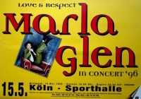 GLEN, MARLA - 1996 - Plakat - In Concert - Love & Respect Tour - Poster - Kln