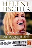 FISCHER, HELENE - 2010 - Plakat - Concert - So wie ich bin Tour - Poster - Kln