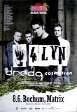 4LYN - 4 LYN - 2002 - Plakat - Dredg - In Concert - Neon Tour - Poster - Bochum