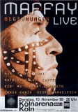 MAFFAY, PETER - 1998 - Live In Concert - Begegnungen Tour - Poster - Kln