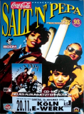 SALT N PEPA - 1993 - Plakat - In Concert - Very Necessary Tour - Poster - Kln