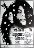 FESTIVAL FLAMENCO GITANO - 1967 - Günther Kieser - Poster - Heidelberg