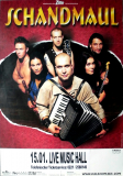 SCHANDMAUL - 2014 - Plakat - In Concert - Unendlich Tour - Poster - Kln