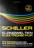 SCHILLER - 2011 - Plakat - In Concert - Klangwelten-Elektronik Pur Tour - Poster
