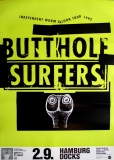 BUTTHOLE SURFERS - 1993 - In Concert - Independent Worm - Poster - Hamburg