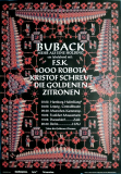BUBACK LABELABEND - 2011 - Goldenen Zitronen - ZSK - In Concert Tour - Poster