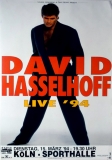 HASSELHOFF, DAVID - 1994 - Plakat - Live In Concert Tour - Poster - Kln