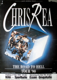 REA, CHRIS - 1990 - Plakat - In Concert - Road to Hell Truth Tour - Poster
