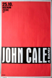 CALE, JOHN - VELVET UNDERGROUND - 1985 - In Concert Tour - Poster - Bochum