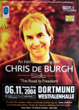 DE BURGH, CHRIS - 2004 - In Concert - Solo Tour - Poster - Signed / Autogramm