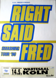 RIGHT SAID FRED - 1996 - Plakat - In Concert Tour - Poster - Kln - B