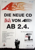 A - 2002 - Promolakat - Hi-Fi Serious - Concert - Toten Hosen - Tourposter