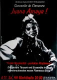 AMAYA, JUANA - 2000 - Plakat - Flamenco - Flame - Poster - Hamburg