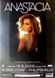 ANASTACIA - 2009 - Live In Concert Tour - Poster - Dsseldorf - A