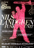 LANDGREN, NILS - 2007 - In Concert - Jazz Nights Tour - Poster - Dsseldorf