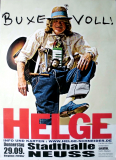 SCHNEIDER, HELGE - 2011 - In Concert - Buxe Voll Tour - Poster - Neuss - B