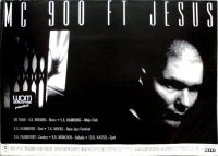 MC 900 ft JESUS - 1991 - In Concert - Welcome to my Dream Tour - Poster