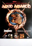 AMON AMARTH - 2004 - Plakat - In Concert - Once sealed in Blood Tour - Poster