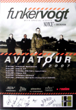 FUNKER VOGT - 2007 - In Concert - Noyce - Aviat Tour - Poster - + Autogramme