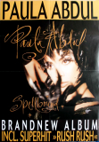 ABDUL, PAULA - 1991 - Promotionplakat - Spellbound - Poster