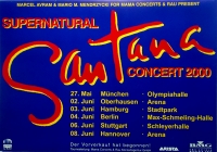 SANTANA - 2000 - Plakat - Live In Concert - Supernatural Tour - Poster A