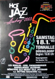 HOT JAZZ MEETING - 2003 - Pakat - In Concert Tour - Poster - Dsseldorf