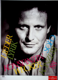 WECKER, KONSTANTIN - 1988 - In Concert - Lieder Lyrik - Solo Tour - Poster