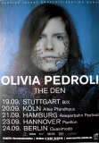PEDROLI, OLIVIA - 2010 - Plakat - In Concert - The Den Tour - Poster