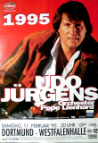 JÜRGENS, UDO - 1995 - Plakat - In Concert Tour - Poster - Dortmund